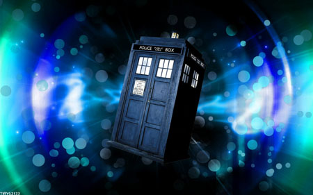 Time-traveling TARDIS